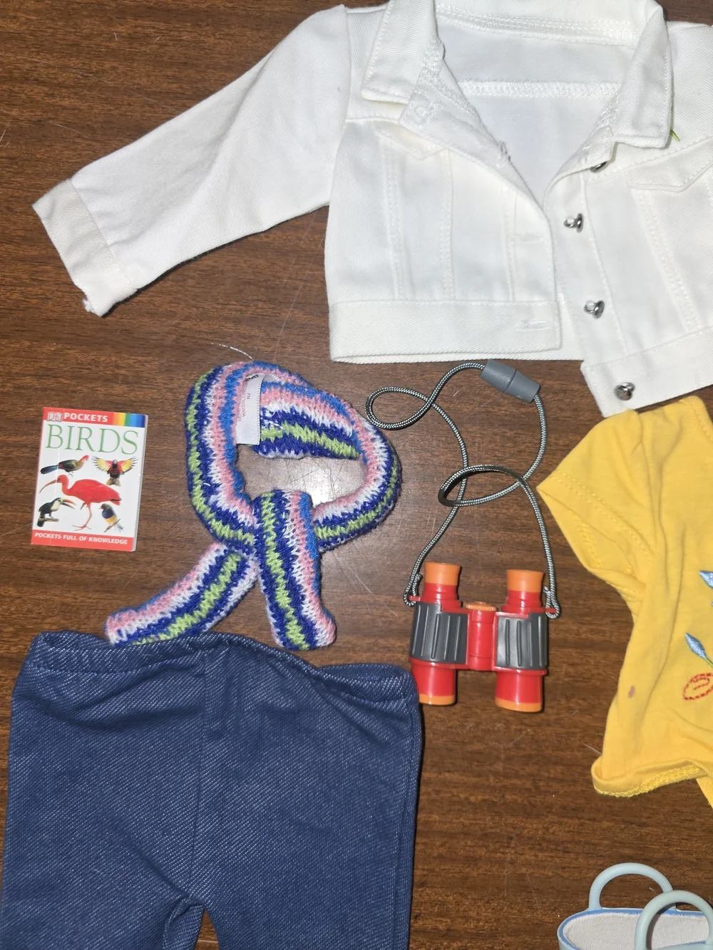 American Girl Doll Lanie Holland Nature Outfit with acceories